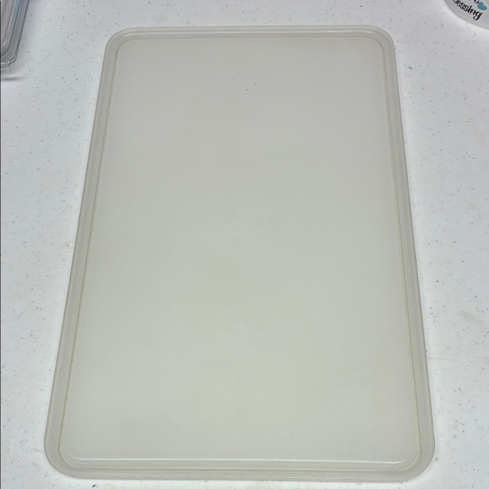 Tupperware Replacement Bacon Deli Keeper Lid Rectangular - Picture 2 of 5